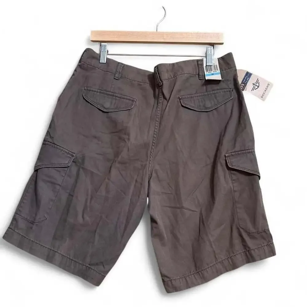 Dockers D3 Classic Fit Flat Front Cargo Shorts